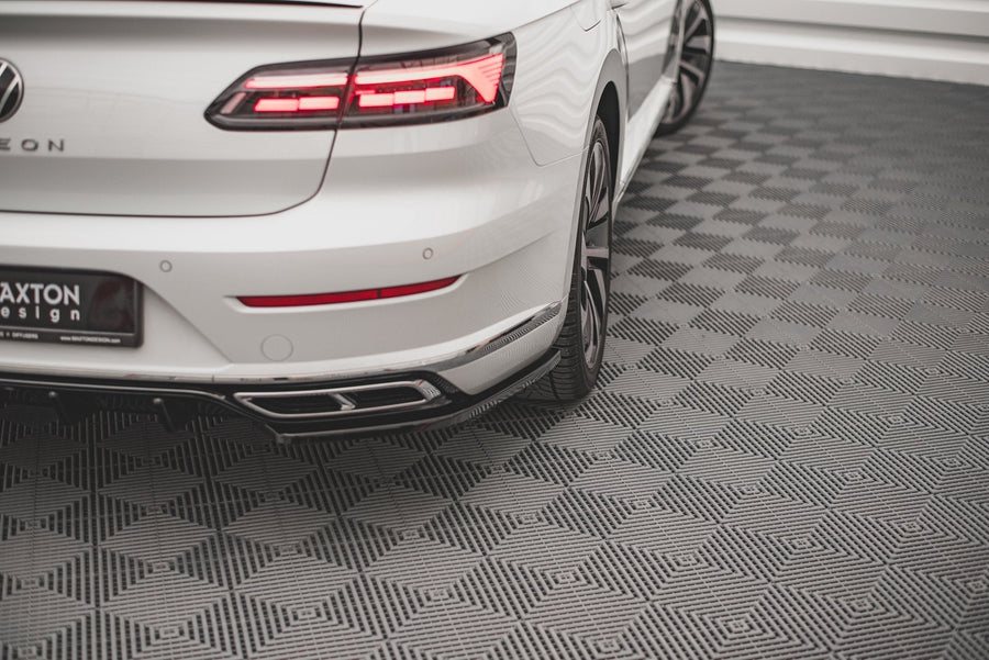 Maxton side splitters til Volkswagen Arteon R-Line Sedan / Shooting Brake Mk1 Facelift – blank sort – billede 1 af 4