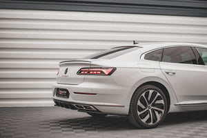Maxton side splitters til Volkswagen Arteon R-Line Sedan / Shooting Brake Mk1 Facelift – blank sort – billede 2 af 4