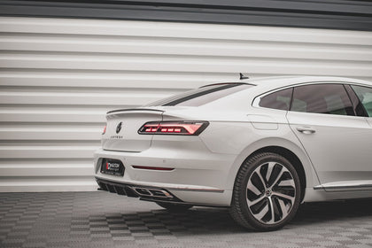 Maxton side splitters til Volkswagen Arteon R-Line Sedan / Shooting Brake Mk1 Facelift – blank sort – billede 2 af 4
