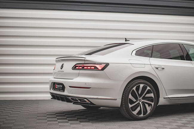 Maxton side splitters til Volkswagen Arteon R-Line Sedan / Shooting Brake Mk1 Facelift – blank sort – billede 2 af 4