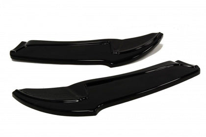 Maxton Rear Side Splitters VW Golf VI R - Gloss Black