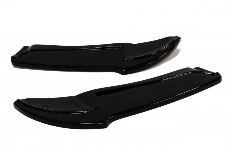 Maxton Rear Side Splitters VW Golf VI R - Gloss Black
