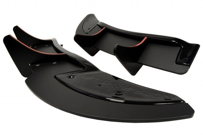 Maxton Rear Side Splitters VW Golf VI R (Cnc)