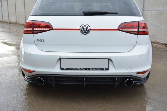 Maxton side splitters til Volkswagen Golf Mk7 GTI – blank sort – billede 2 af 2