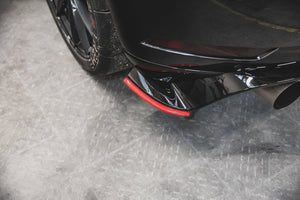 Maxton side splitters til Volkswagen Golf Mk7 GTI TCR – blank sort – billede 4 af 11
