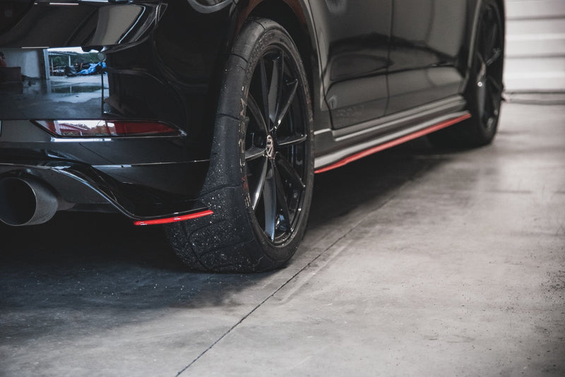 Maxton side splitters til Volkswagen Golf Mk7 GTI TCR – blank sort – billede 7 af 11