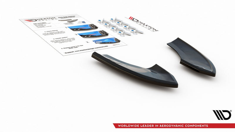 Maxton side splitters til Volkswagen Golf Mk7 GTI TCR – blank sort – billede 9 af 11