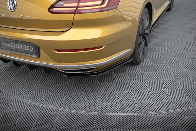 Maxton side splitters til Volkswagen Arteon R-Line Sedan / Shooting Brake Mk1 – blank sort – billede 1 af 5