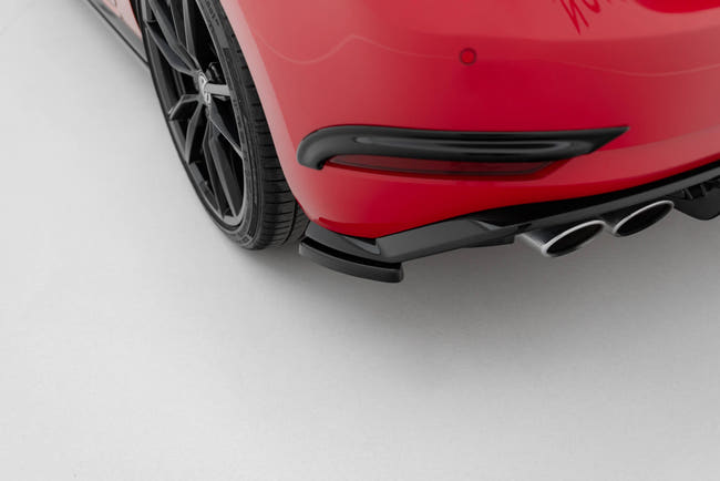 Maxton side splitters til Volkswagen Golf Hatchback R / R-Line Mk7 Facelift – blank sort – billede 1 af 10