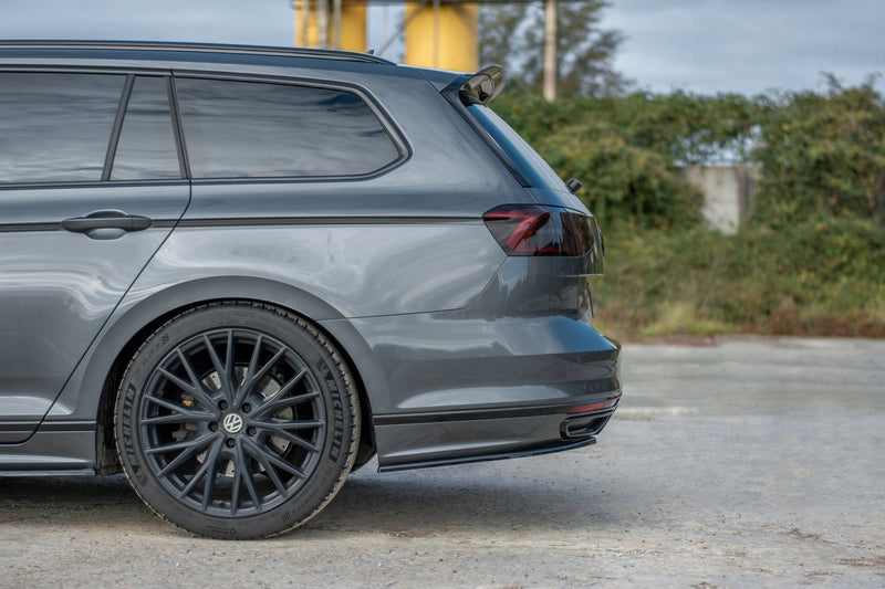Maxton side splitters til Volkswagen Passat R-Line B8 – blank sort – billede 2 af 6