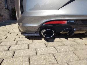 Maxton side splitters til Volkswagen Scirocco R Mk3 Facelift – blank sort – billede 2 af 8