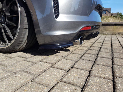 Maxton side splitters til Volkswagen Scirocco R Mk3 Facelift – blank sort – billede 3 af 8