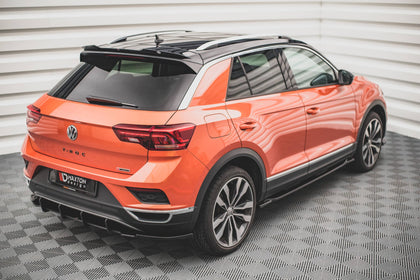 Maxton side splitters til Volkswagen T-Roc Mk1 – blank sort – billede 2 af 4
