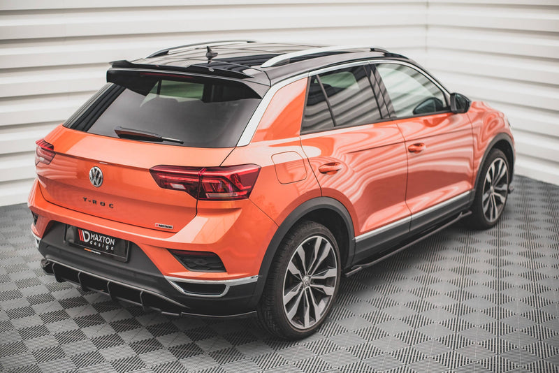 Maxton side splitters til Volkswagen T-Roc Mk1 – blank sort – billede 2 af 4