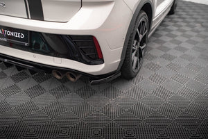 Maxton Rear Side Splitters Volkswagen T-Roc R Mk1 Facelift - Gloss Black