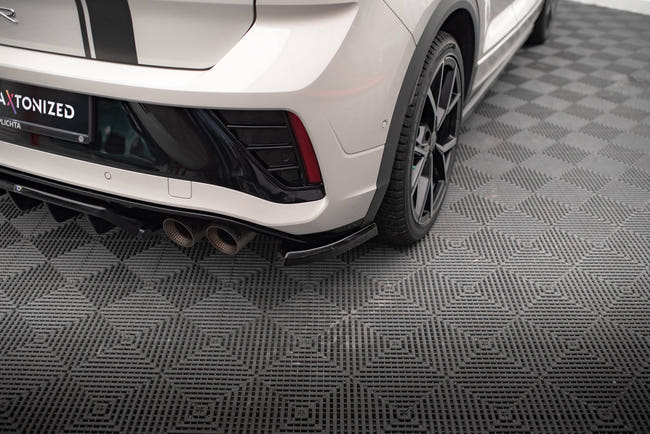 Maxton Rear Side Splitters Volkswagen T-Roc R Mk1 Facelift - Gloss Black