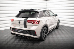 Maxton Rear Side Splitters Volkswagen T-Roc R Mk1 Facelift - Gloss Black