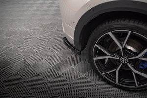 Maxton Rear Side Splitters Volkswagen T-Roc R Mk1 Facelift - Gloss Black