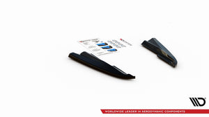 Maxton side splitters til Volvo S60 R-Design Mk2 Facelift – blank sort – billede 3 af 4