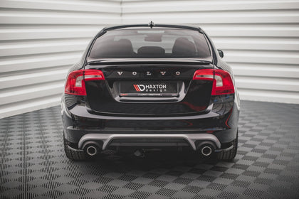 Maxton side splitters til Volvo S60 R-Design Mk2 Facelift – blank sort – billede 2 af 4