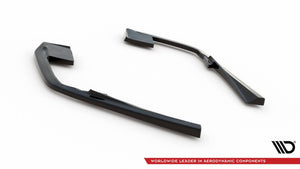 Maxton side splitters til Volvo S60/V60 R-Design Mk3 – blank sort – billede 4 af 5