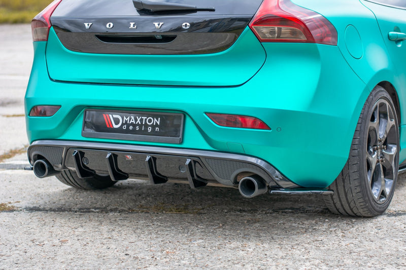 Maxton side splitters til Volvo V40 R-design – blank sort – billede 3 af 6