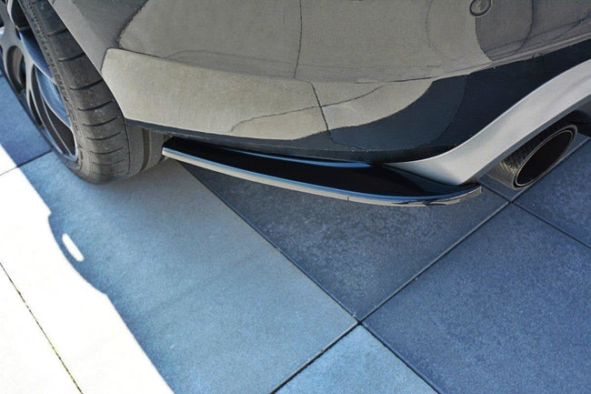 Maxton side splitters til Volvo V60 Polestar Facelift – blank sort – billede 1 af 4
