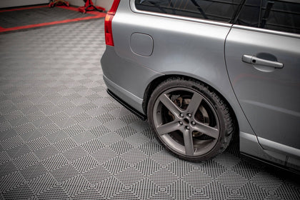 Maxton side splitters til Volvo V70 Mk3 – blank sort – billede 3 af 5