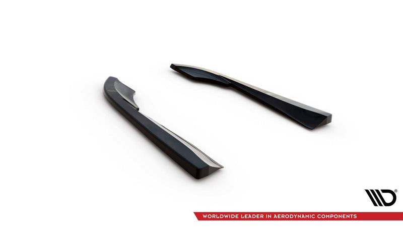 Maxton side splitters til Volvo V90 Mk2 – blank sort – billede 4 af 4