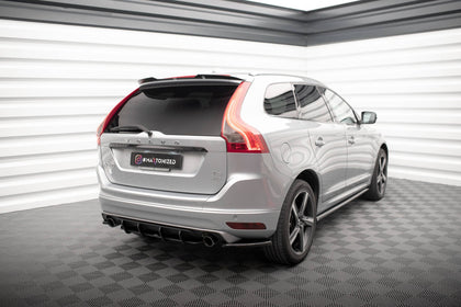 Maxton side splitters til Volvo XC60 R-Design Mk1 Facelift – blank sort – billede 2 af 5