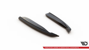 Maxton Rear Side Splitters Mercedes C-Class S205 63Amg Estate - Gloss Black