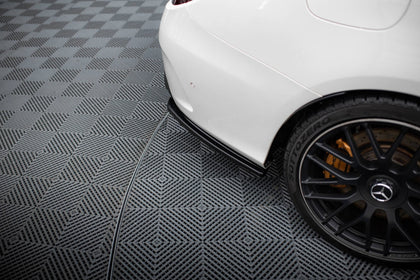 Maxton Rear Side Splitters Mercedes C-Class S205 63Amg Estate - Gloss Black