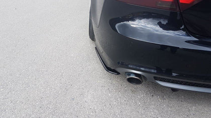 Maxton Rear Side Splitters Audi A7 Mk1 S-Line - Gloss Black