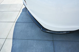 Maxton Rear Side Splitters Porsche Cayman S 987C  - Gloss Black