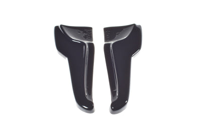 Maxton Rear Side Splitters V.2 Tesla Model X  - Gloss Black