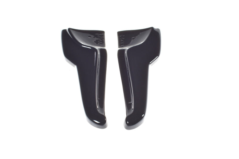 Maxton Rear Side Splitters V.2 Tesla Model X  - Gloss Black