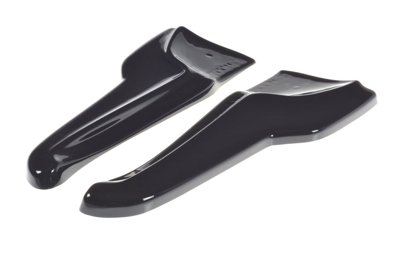 Maxton Rear Side Splitters V.2 Tesla Model X  - Gloss Black