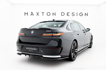 Maxton spoiler cap til BMW 7 G70 – blank sort – billede 2 af 7