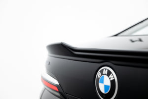 Maxton spoiler cap til BMW 7 G70 – blank sort – billede 4 af 7