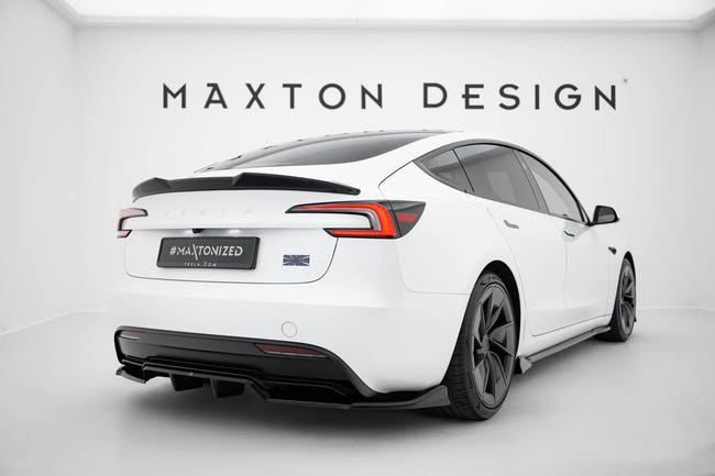 Maxton Spoiler Cap 3D Tesla Model 3 Performance Mk1 Facelift