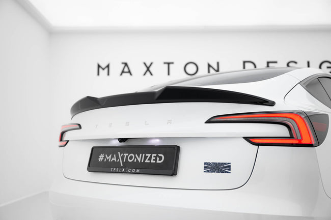 Maxton Spoiler Cap 3D Tesla Model 3 Performance Mk1 Facelift