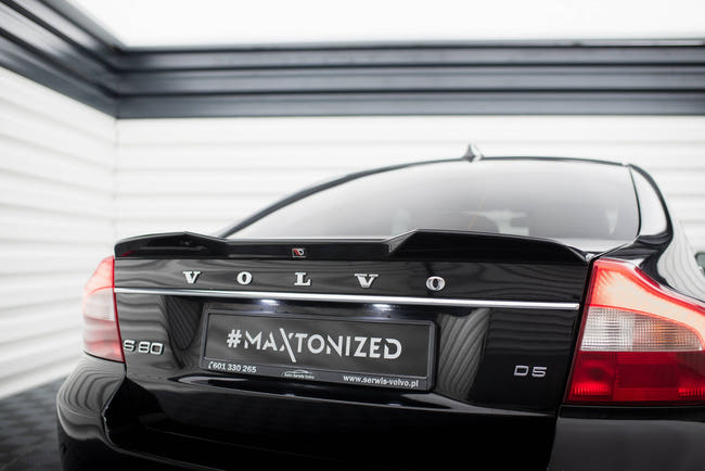 Maxton Spoiler Cap 3d Volvo S80 Mk2 - Gloss Black