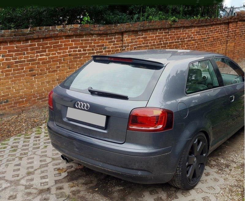 Maxton Spoiler Cap Audi A3 8P / 8P Fl - Gloss Black