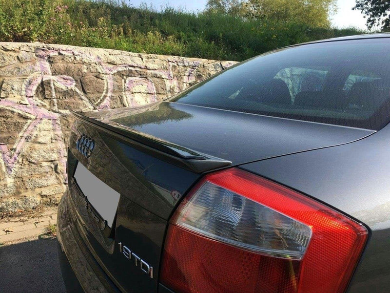 Maxton Spoiler Cap Audi A4 S-Line B6 Sedan - Gloss Black