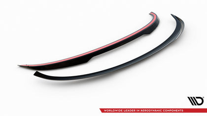 Maxton Spoiler Cap Audi Q4 E-Tron Sportback Mk1 - Gloss Black