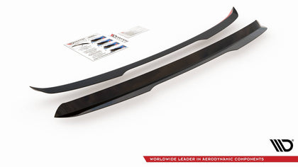 Maxton spoiler cap til Audi Q7 S-Line Mk.1 – blank sort – billede 5 af 6