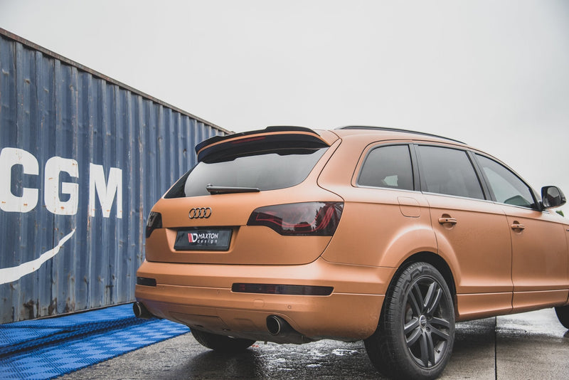 Maxton spoiler cap til Audi Q7 S-Line Mk.1 – blank sort – billede 4 af 6