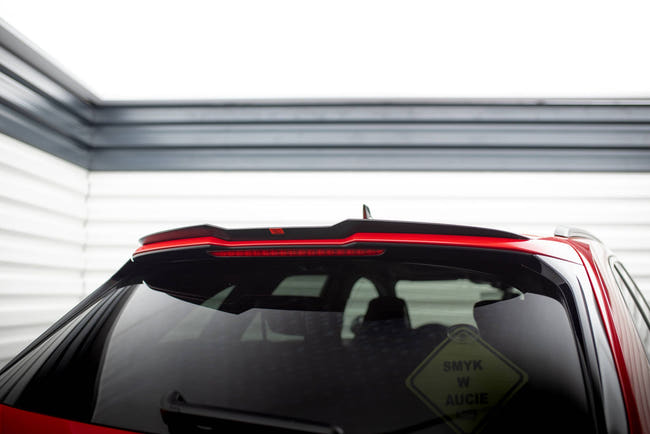 Maxton Spoiler Cap Audi RS4 B9 Avant - Gloss Black