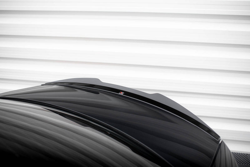 Maxton spoiler cap til Audi S4 B8 Facelift Sedan – blank sort – billede 3 af 5