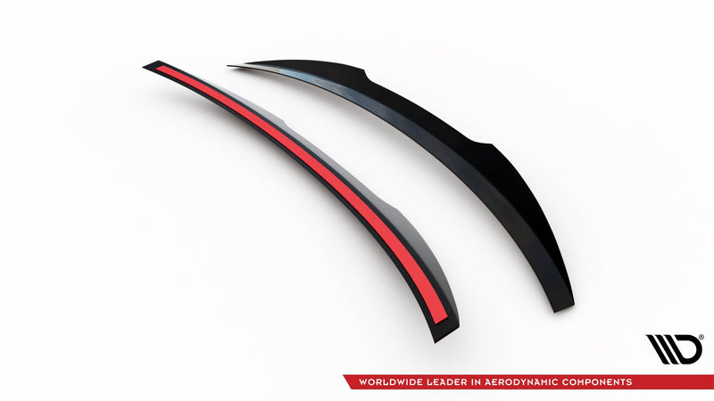 Maxton spoiler cap til Audi S4 B8 Facelift Sedan – blank sort – billede 5 af 5